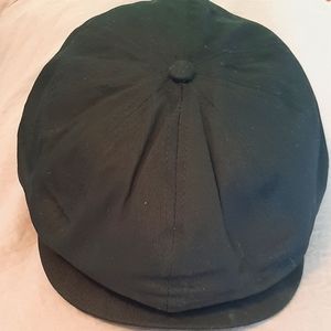Black boys XXL newsboy cap